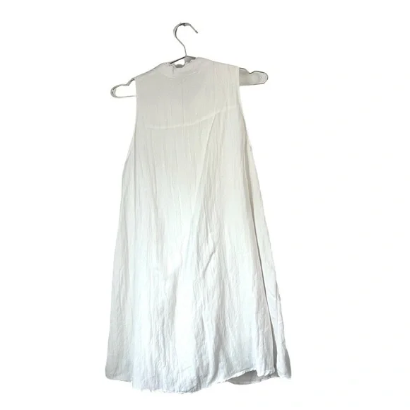 Tuckernuck Pomander Place White Dutton Dress Button Front Shirt Dress Size L - Picture 5 of 5